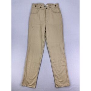 Vintage Classic Old West Styles Frontier Pants Womens 11 Khaki High Rise Cowgirl